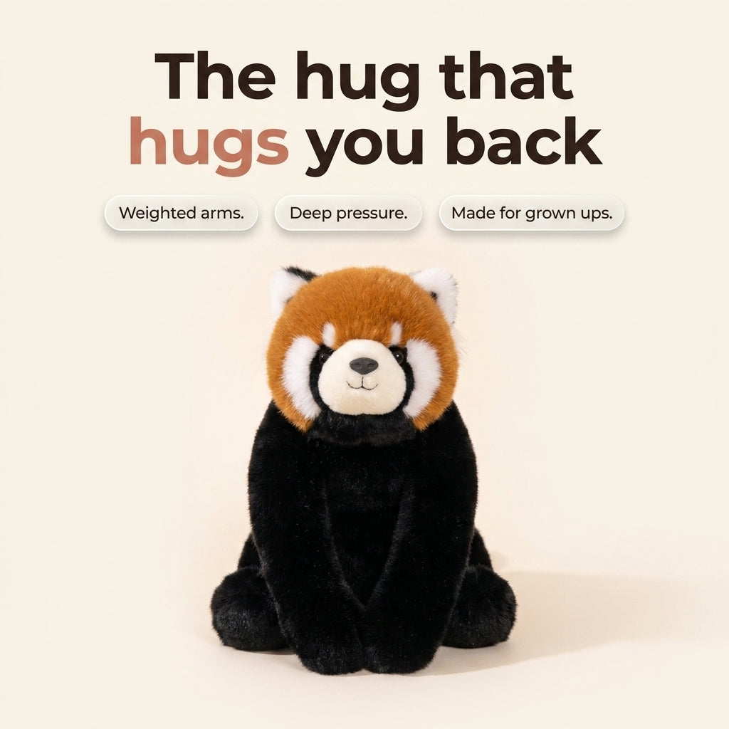 Rusty the Weighted Red Panda