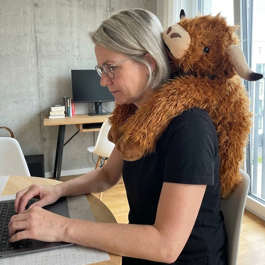 Hamish das gewichtete Hochlandrind