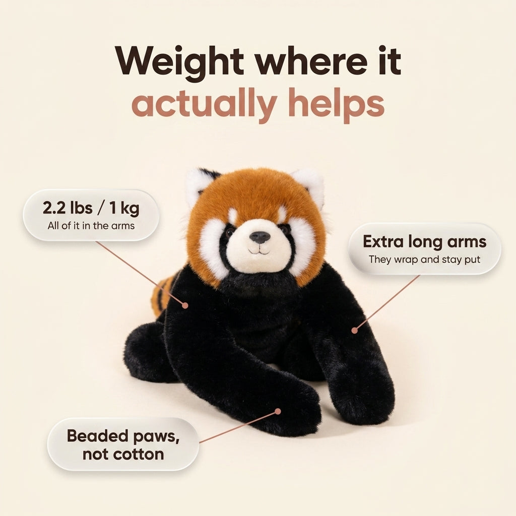 Rusty il Panda Rosso Appesantito