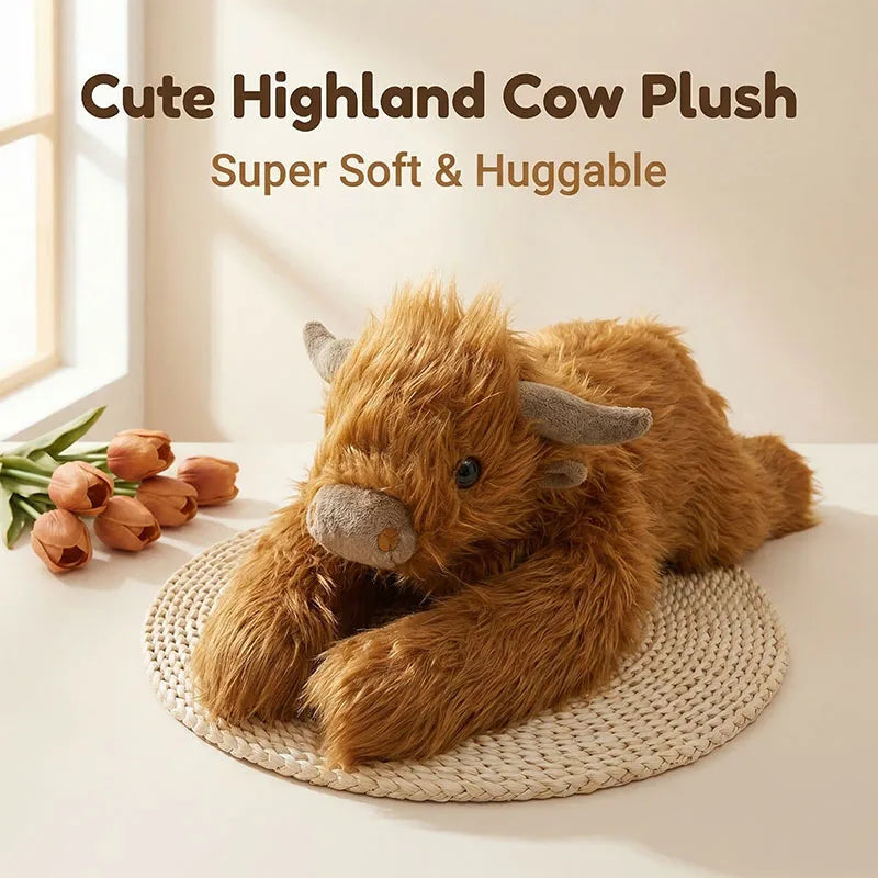 Hamish the Weighted Highland Cow